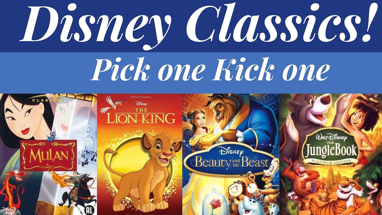 BEST 60 DISNEY Classic Movies  | Pick one Kick one