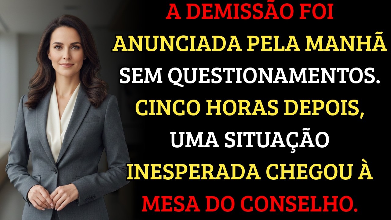 Ela Foi Demitida às 9h. Às 14h, o Conselho Tentava Reverter a Decisão