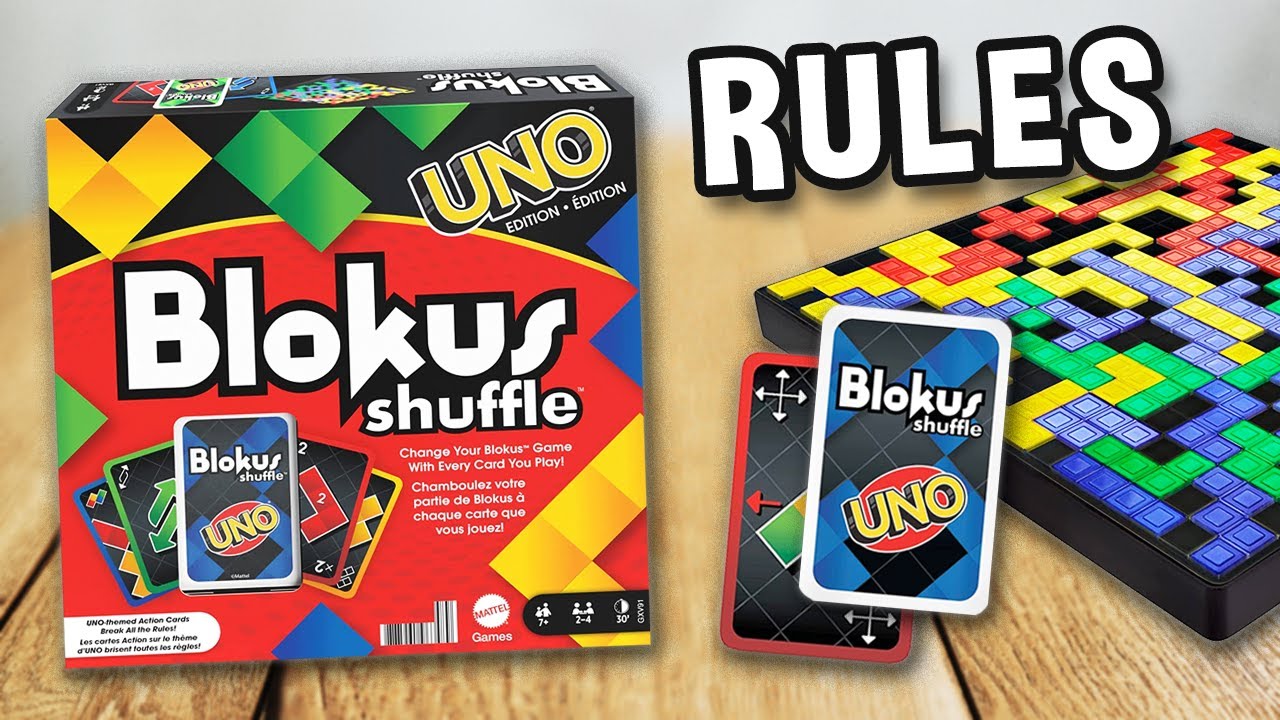 Как играть в BLOKUS SHUFFLE UNO EDITION (официальные правила, инструкции и игровой процесс) | Spi...