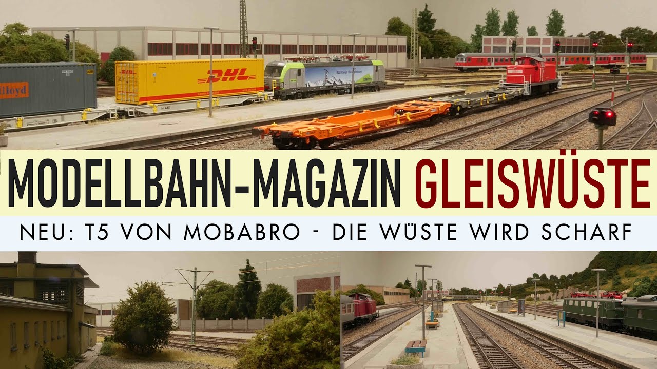 Modellbahn Premiere: Die Gleiswüste im frischen Look und der neue Hersteller Mobabro startet durch