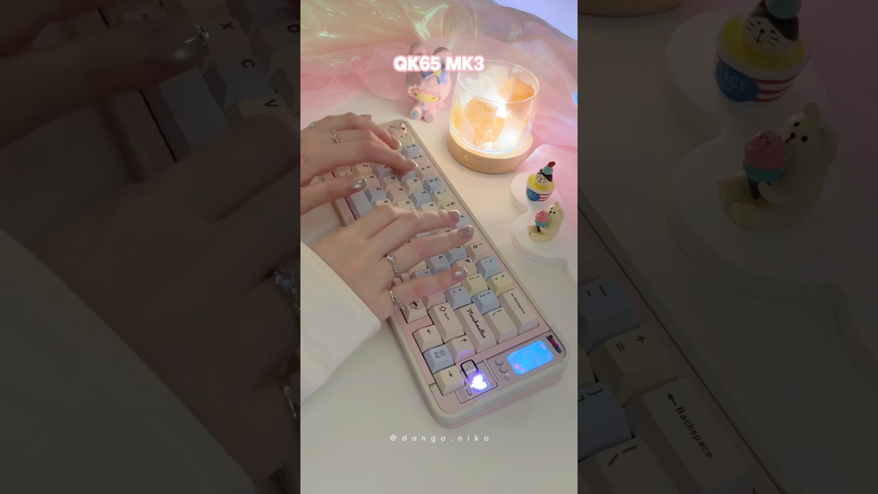 🍬 QK65 MK3 | keyboard with mini screen