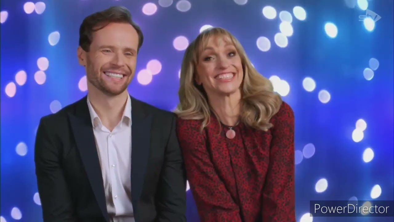 Michaela Strachan and Mark Hanretty skating in Dancing On Ice (12/1/25)