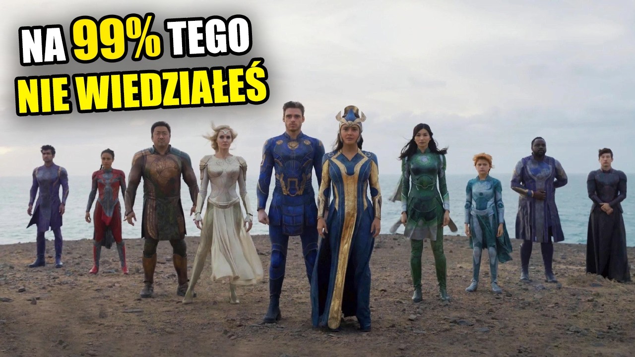 Eternals (2021) Cała Fabuła z ukrytymi DETALAMI W 18 MINUT