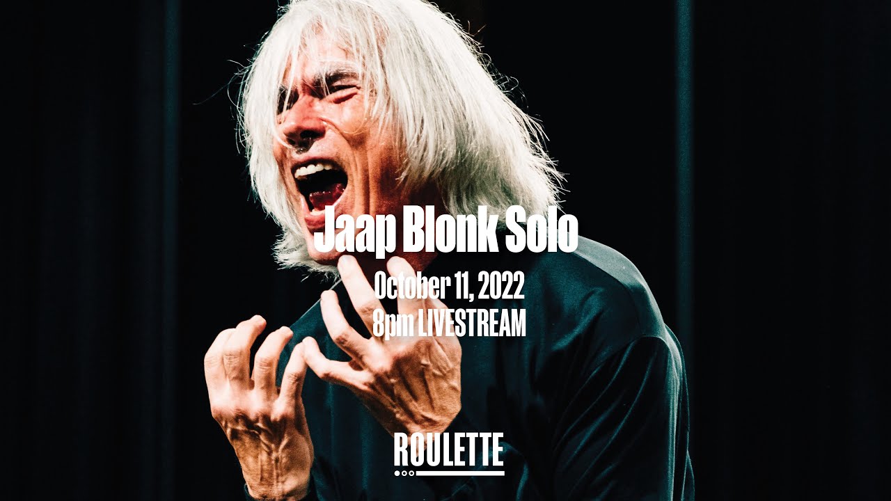 Jaap Blonk Solo