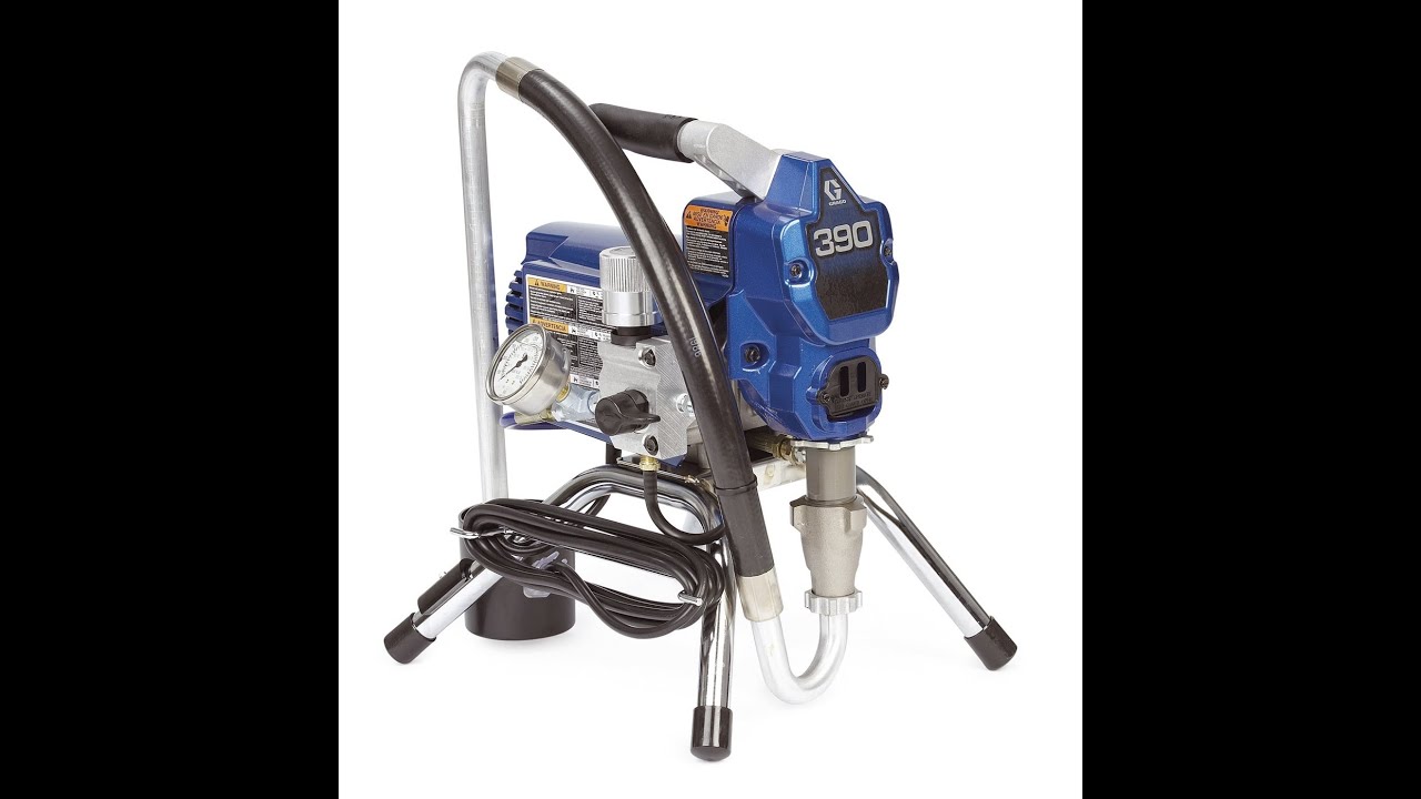 Обслуживание GRACO K 390 после покраски( или для длительного хранения)