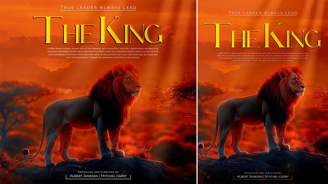 How to Design a Movie Poster in Photoshop (Cinematic Poster Tutorial)