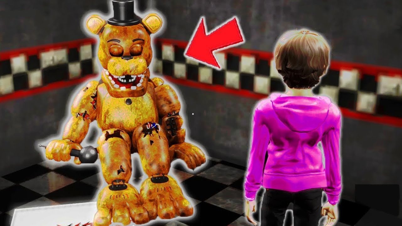 OLD SPRINGBONNIE kidnaps CHILDREN and takes them to FREDDY | FNAF Killer in Purple