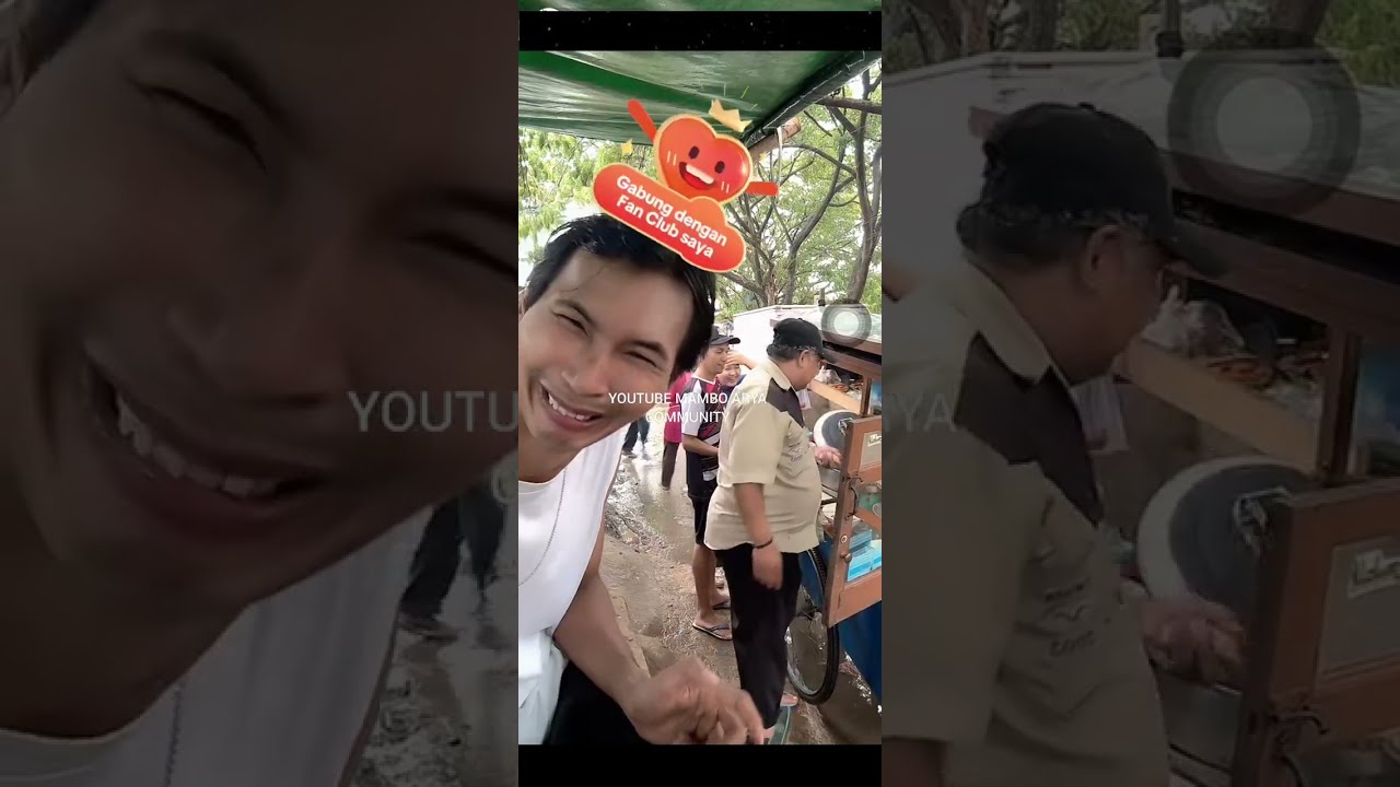 Arya Khan Makan Bakso Sampai Bagi Rejeki Borong dan Kasih Uang Tukang Bakso Sebanyak Ini