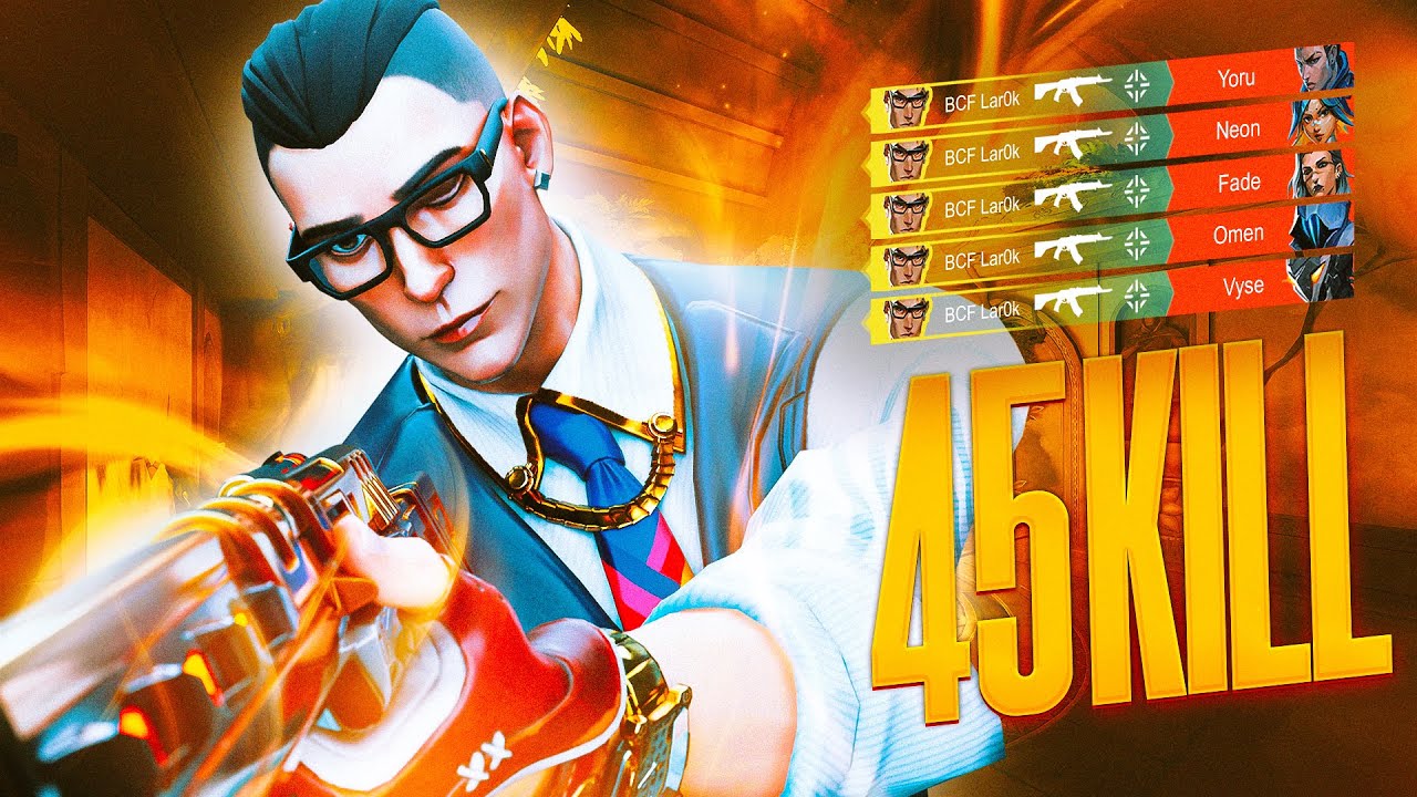 KİLL REKORUMU KIRDIM! (45 KİLL!) - Valorant