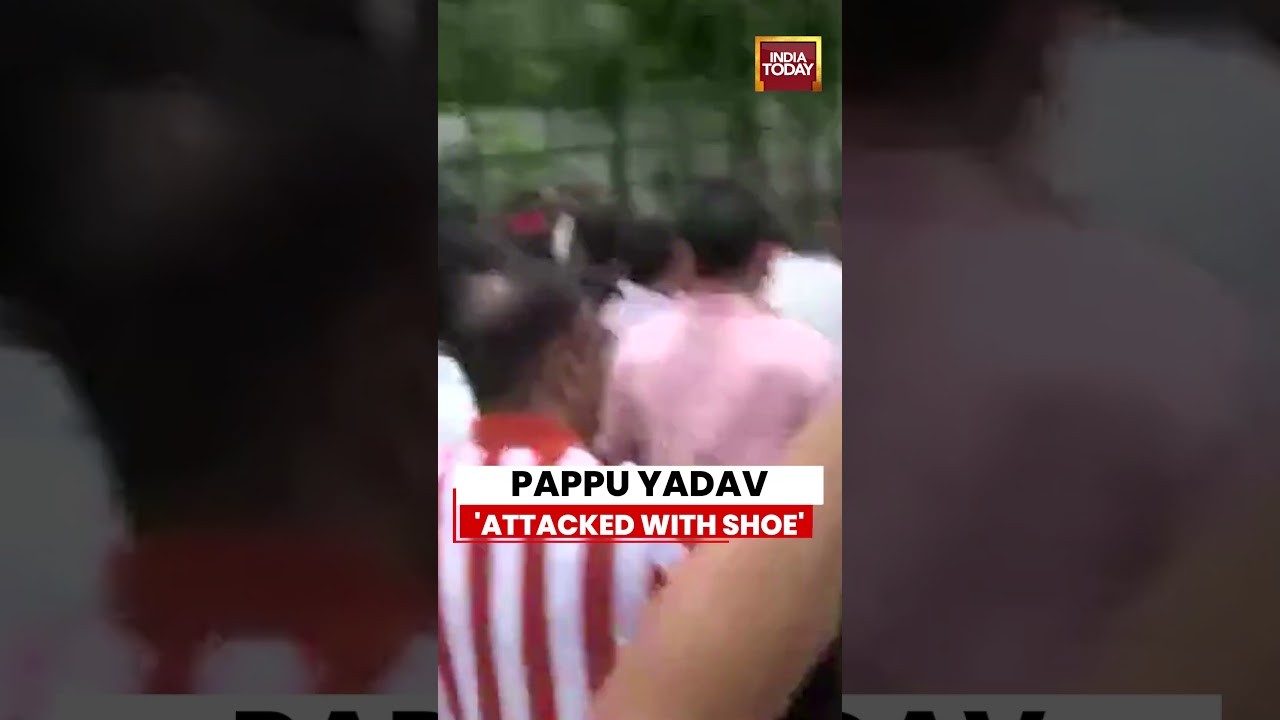 Pappu Yadav Faces Attack In Delhi, Supporters Allege Knife Threat | Pappu Yadav News | Viral Video