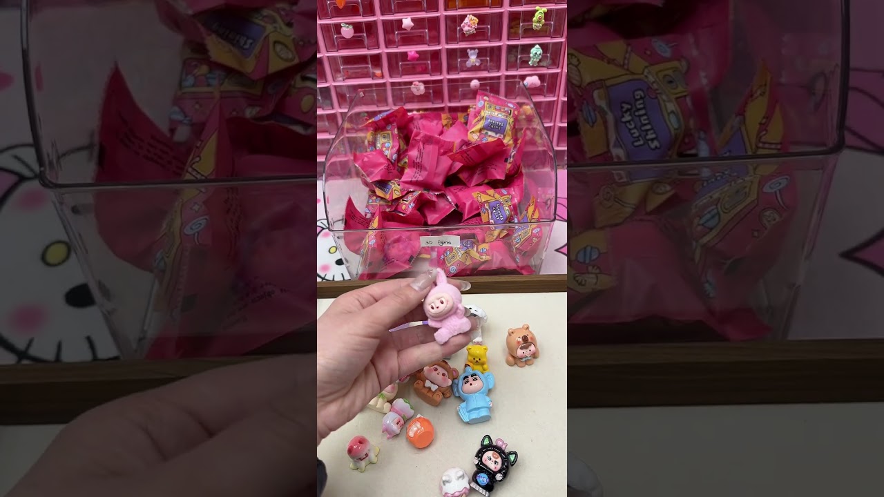 3D figures lucky game😍 place an order: arielpop.com #orderpacking #figure #diy #3d