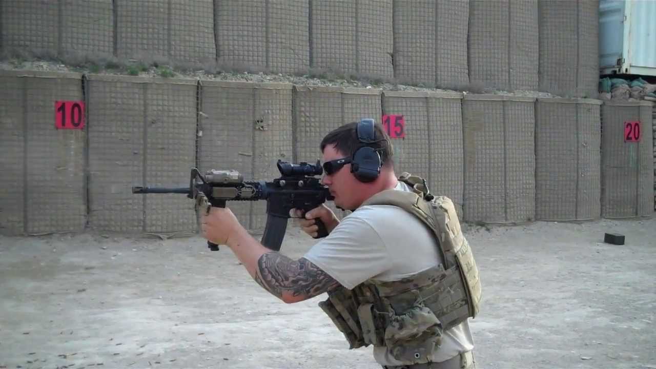 Full Auto Multiple Reload M4 Firing