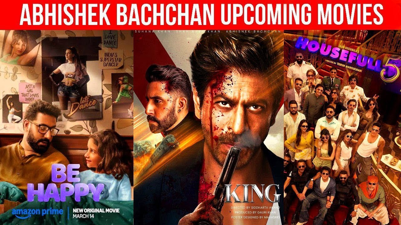 Top 05 ABHISHEK BACHCHAN Upcoming Movies List 2025-26 & Cast 🔥 | Abhishek Bachchan Upcoming Films |