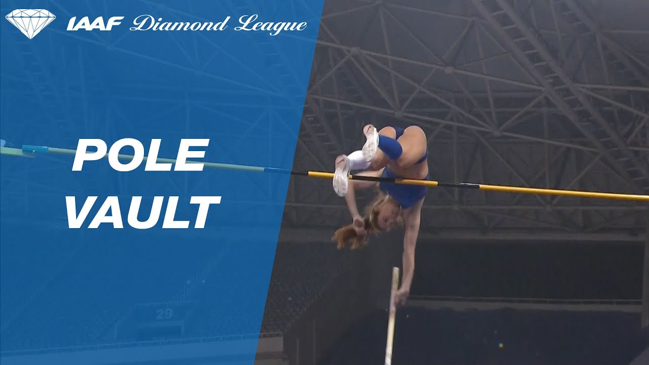 Katerini Stefanidi wins the pole vault competition in Shanghai - IAAF Diamond League 2019