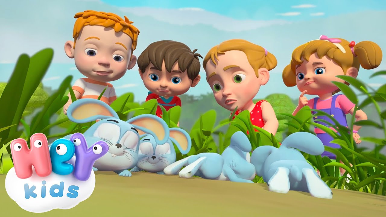 Les petits lapins 🐇🐰 | HeyKids Comptines pour bébé | Animaj Kids