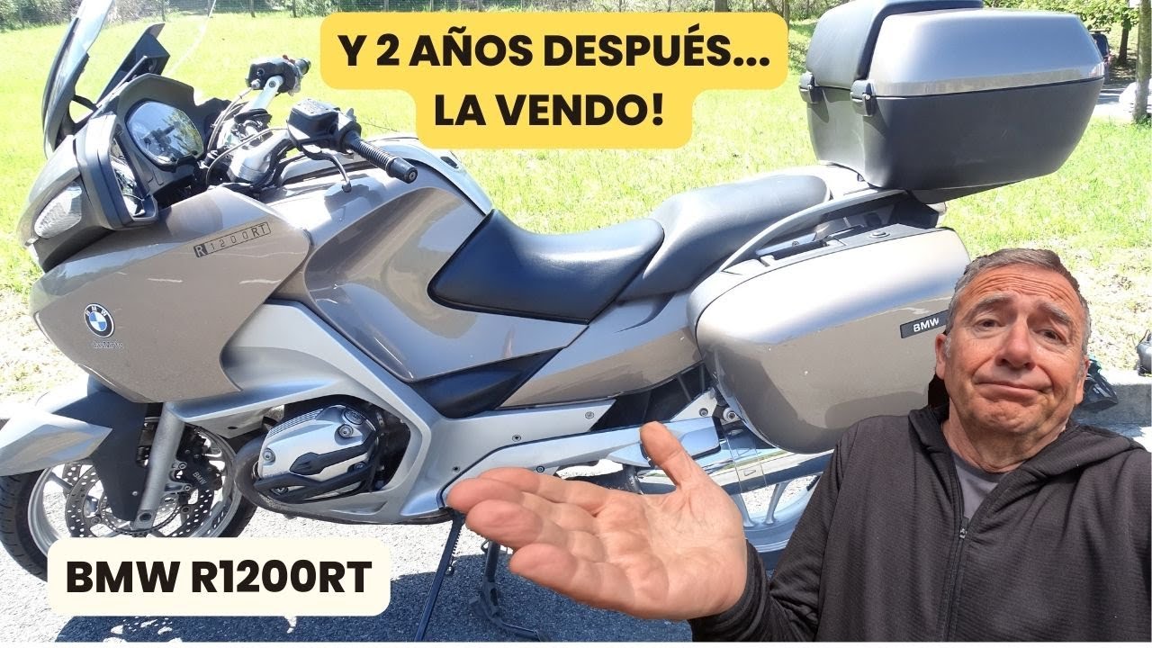 y la vendo tras dos años   BMW R1200 RT
