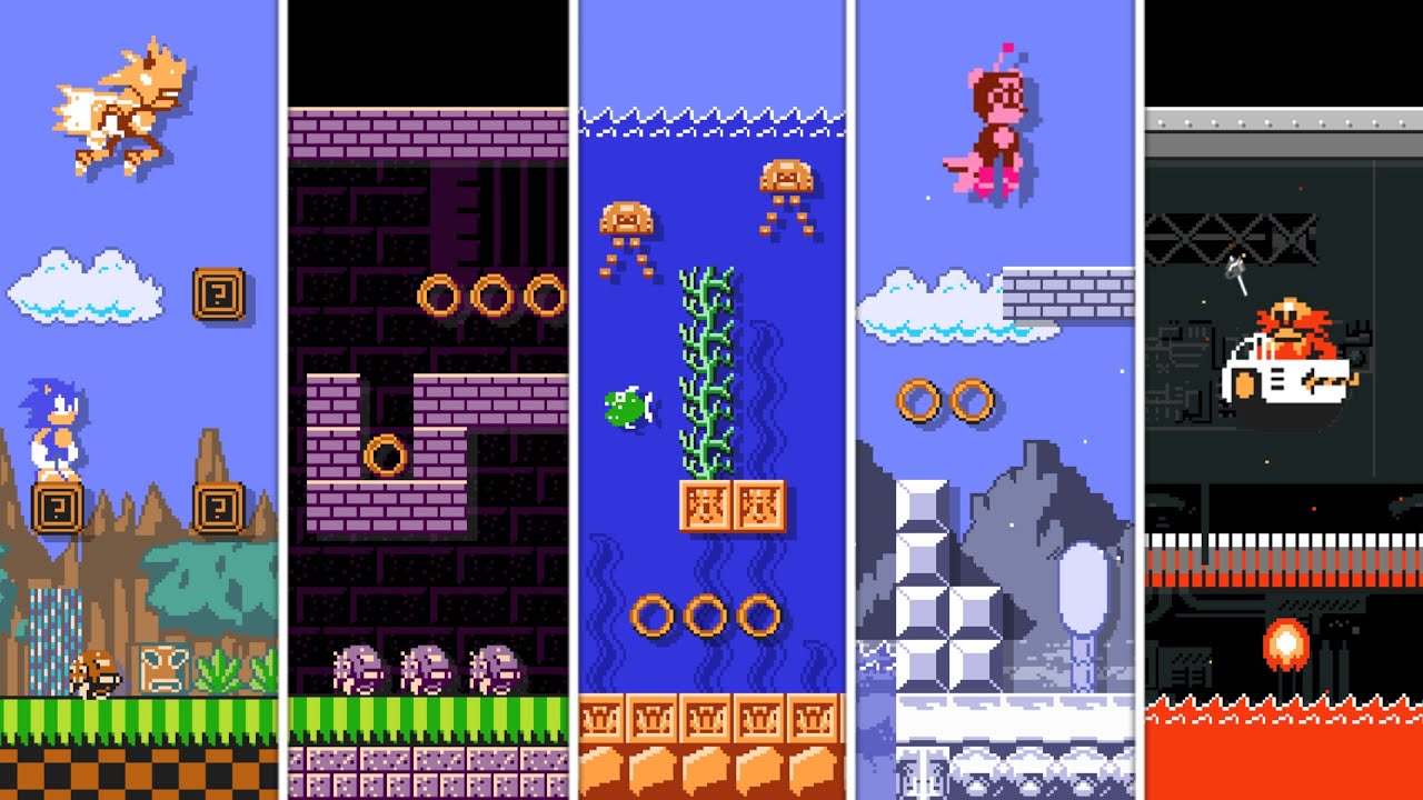 Sonic the Hedgehog Pack for Super Mario Bros. Remastered!