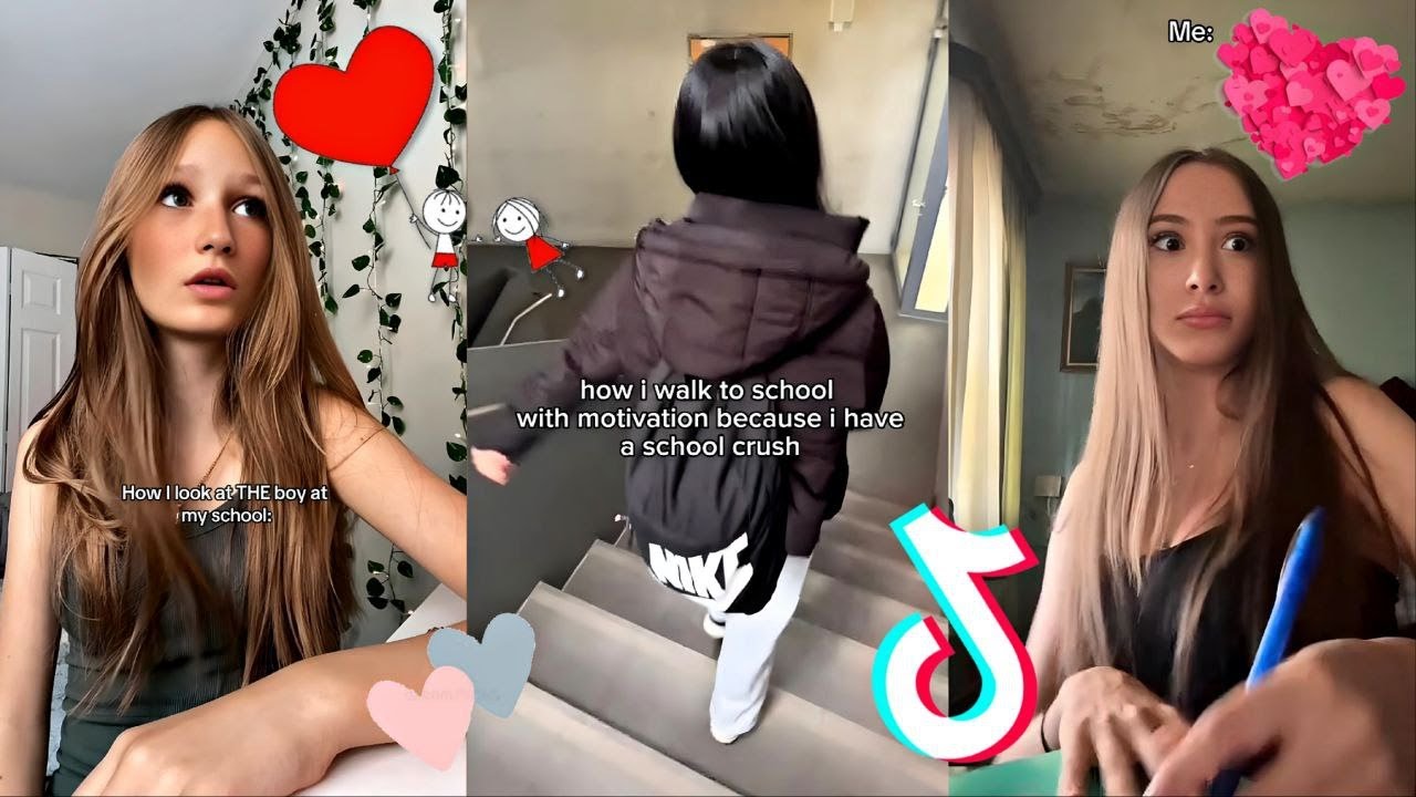 Relatable School Crush | School Love - TikTok Compilation #4 💕