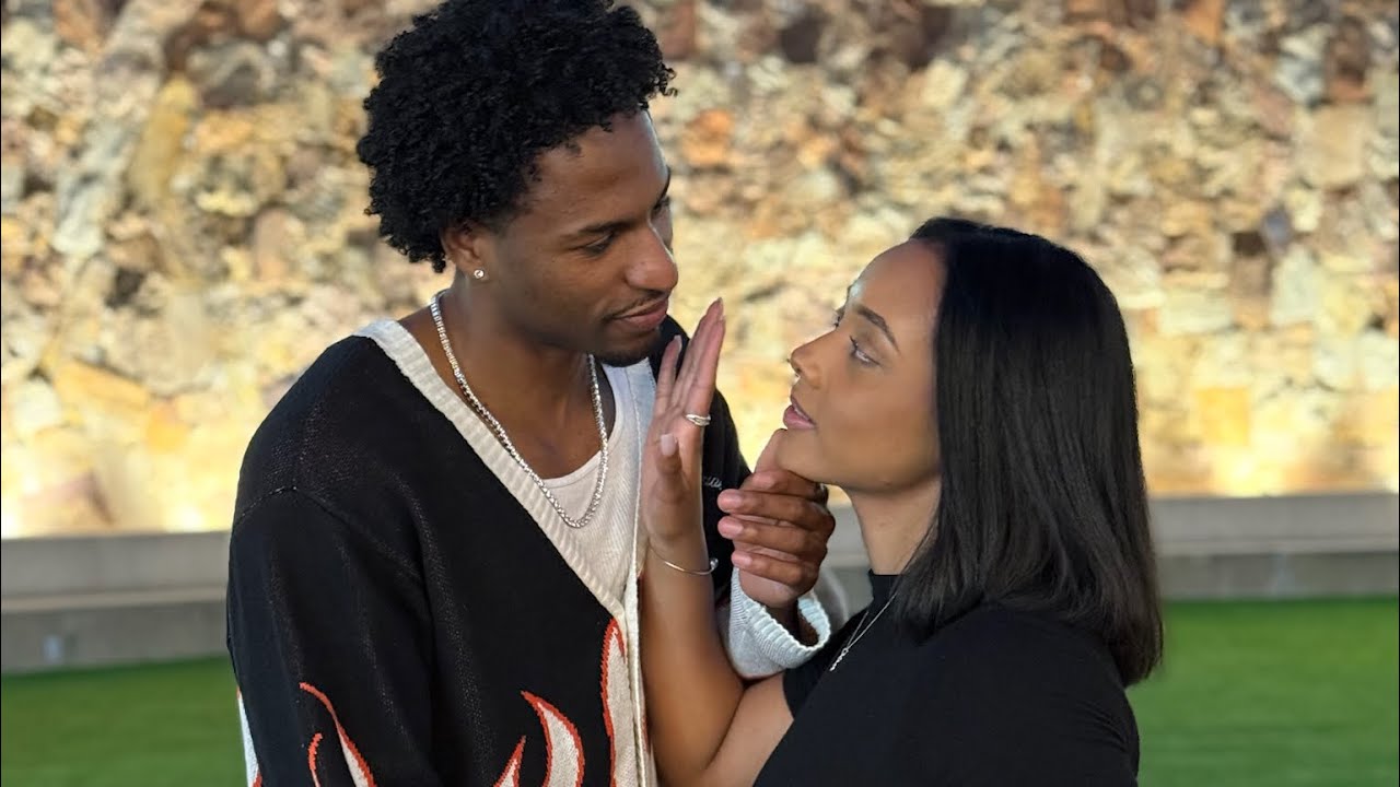 When Tre leans in for a kiss but Ms. Johnson CURVES him! 
