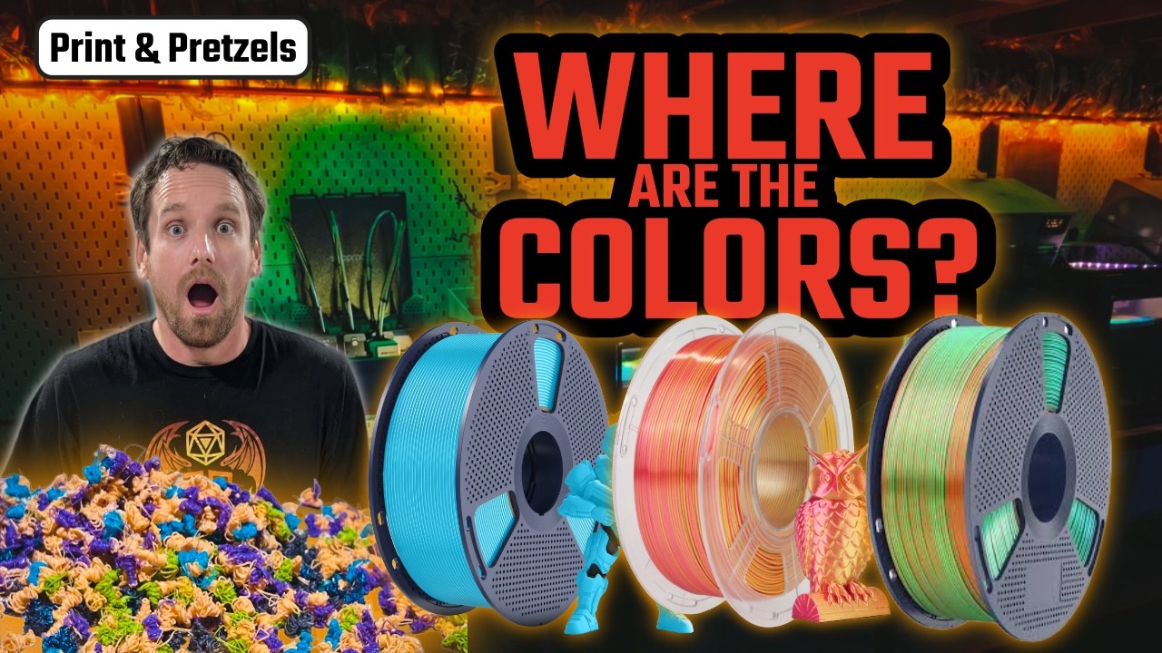 Where Did All the Filament Colors Go? Multicolor Printing Explained | Print & Pretzels