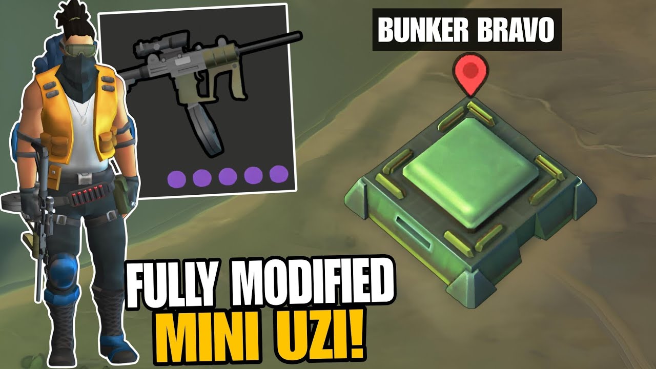 THIS FULLY MODIFIED MINI UZI IS OP! - MINI UZI vs BUNKER BRAVO - Last Day on Earth: Survival