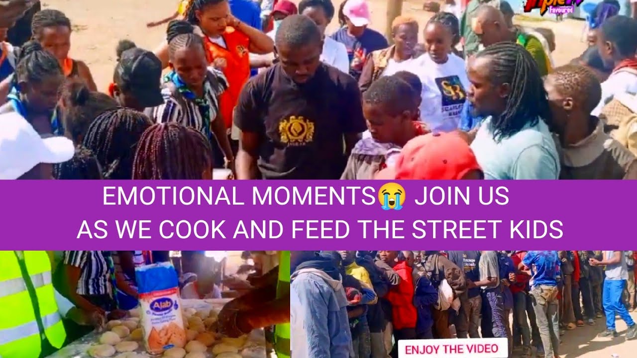 So Emotional 😭 HOW WE COOK AND FEED OVER 400  STREET KIDS AND  FAMILIES IN MATHARE