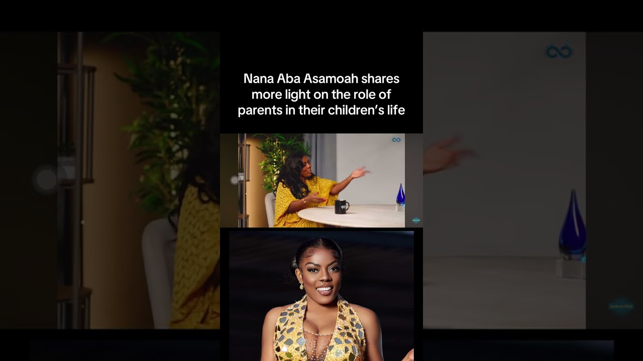 Parents should make time for their kids says Nana Aba Anamoah ….. #ghana  #youtube  #ghanaians 
