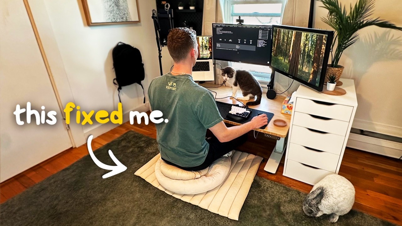 I sat on the floor for 1000 days, this is what happened.
