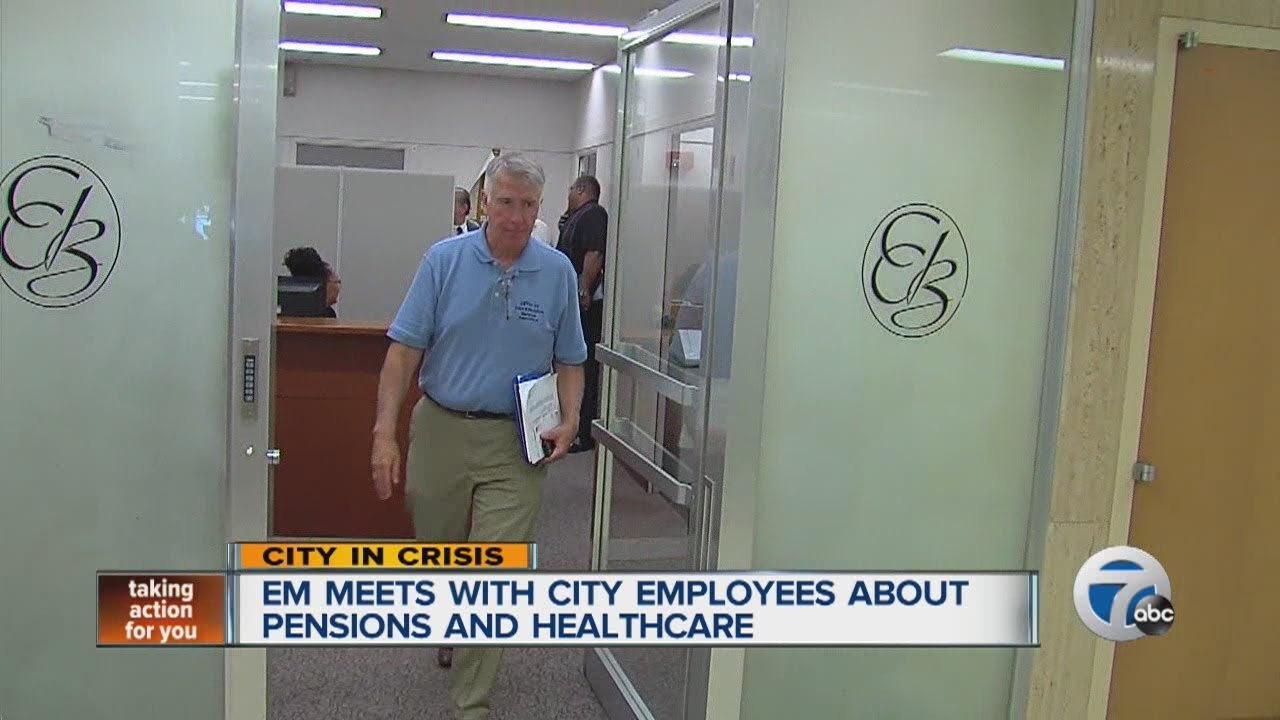 EM meets with city employees about pensions and healthcare