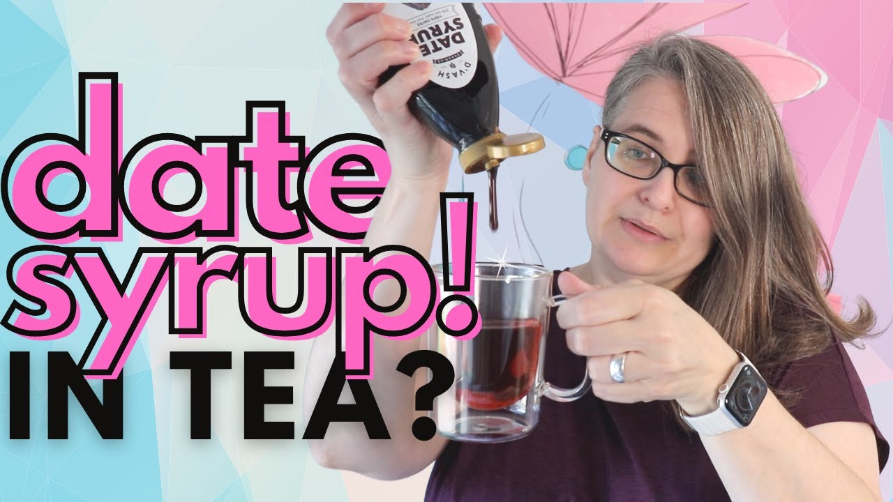 alternative SWEETENER for your TEA? Let's taste Date Syrup!