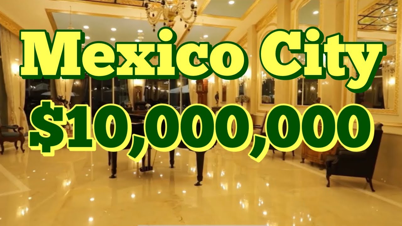 Mexico City Mansion - Inside a $10M Cartel Compound (Mega Mansion Tour)