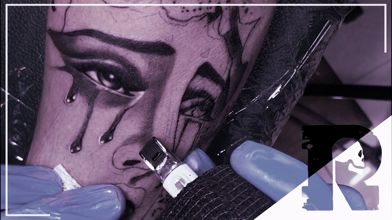 Tattoo Real-Time video Mama Mary tattoo religous tattoo