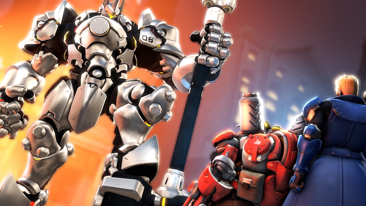 [Overwatch] Saxton Hale Boss Fight!