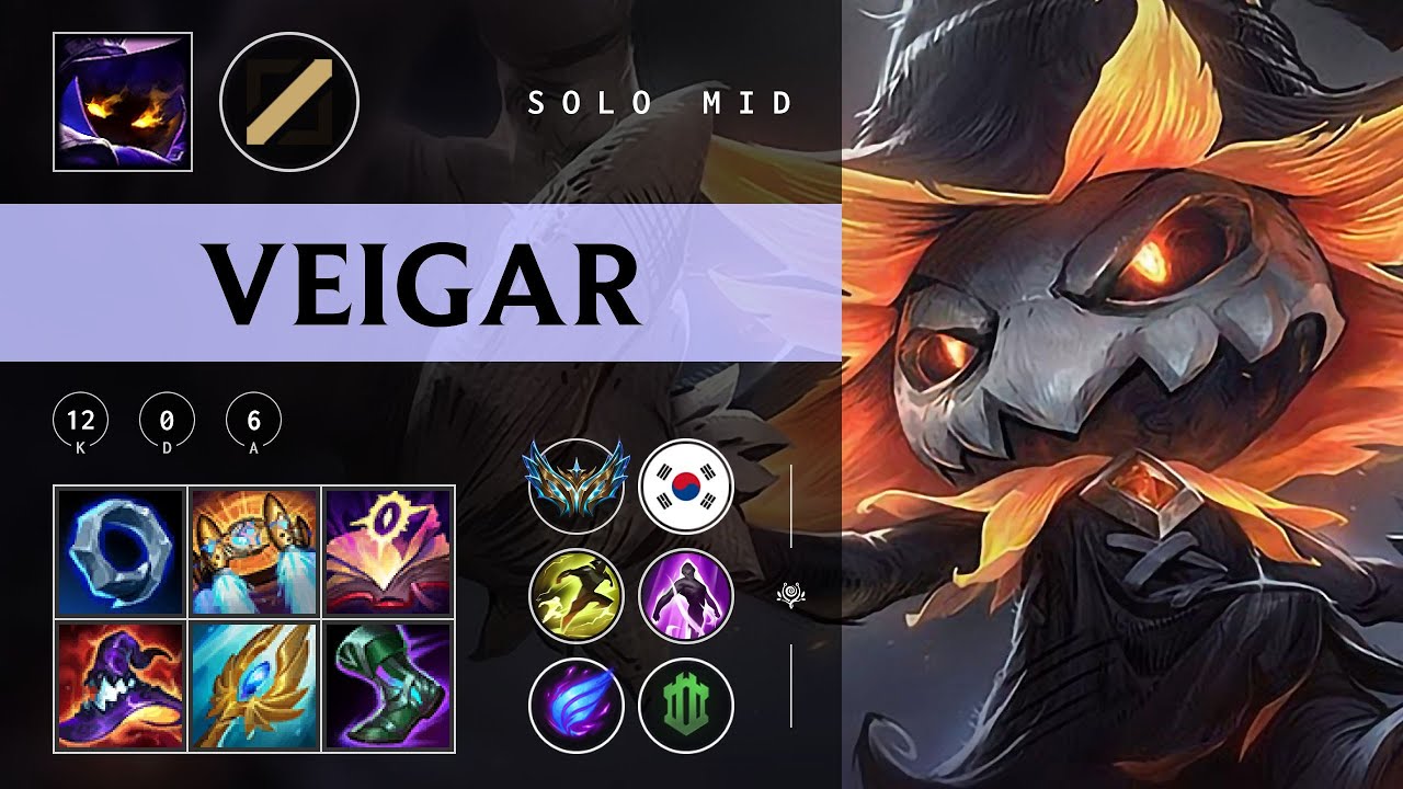 Veigar Mid vs Taliyah - KR Challenger Patch 25.24