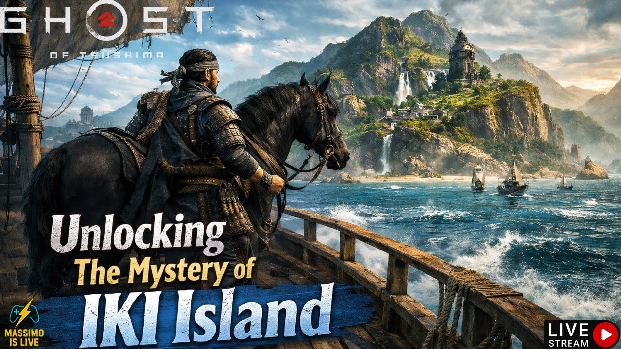 Unlocking the Mystery of Iki Island 🌊 | Ghost of Tsushima LIVE ! #ghostoftsushima #gaming #story