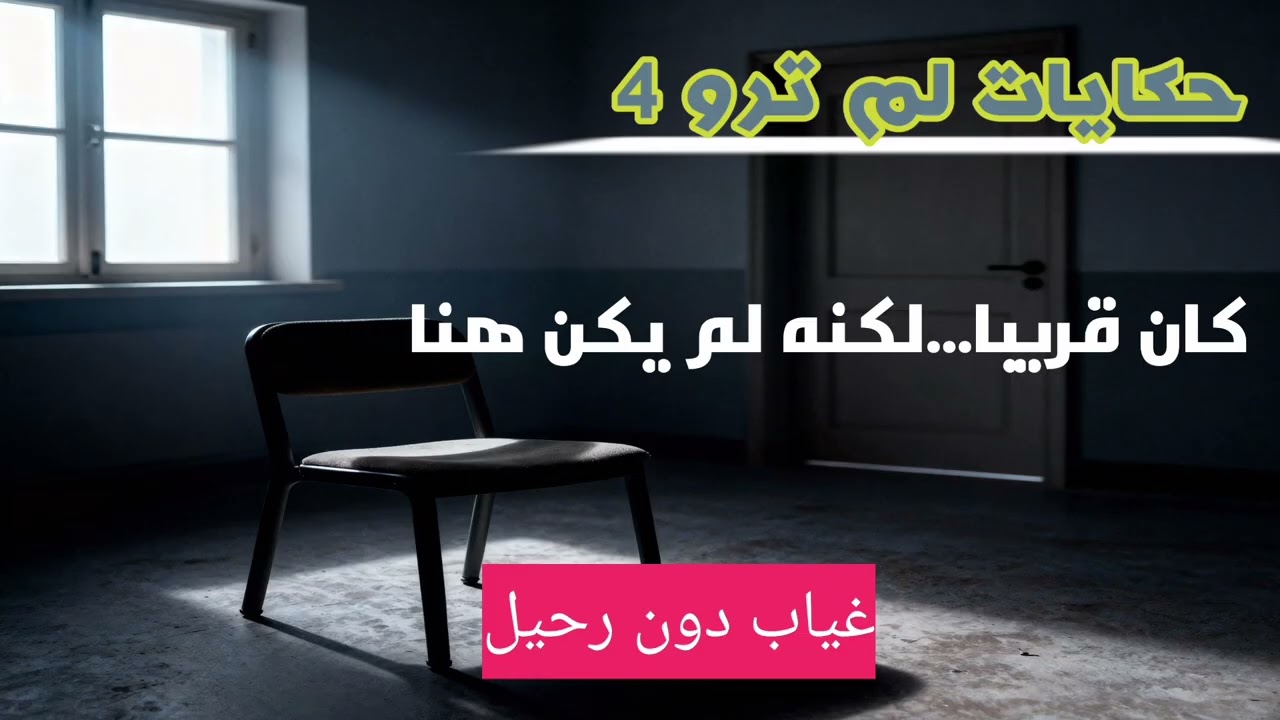 حكايات لم ترو 4:كان قريبا...لكنه لم يكن هنا 