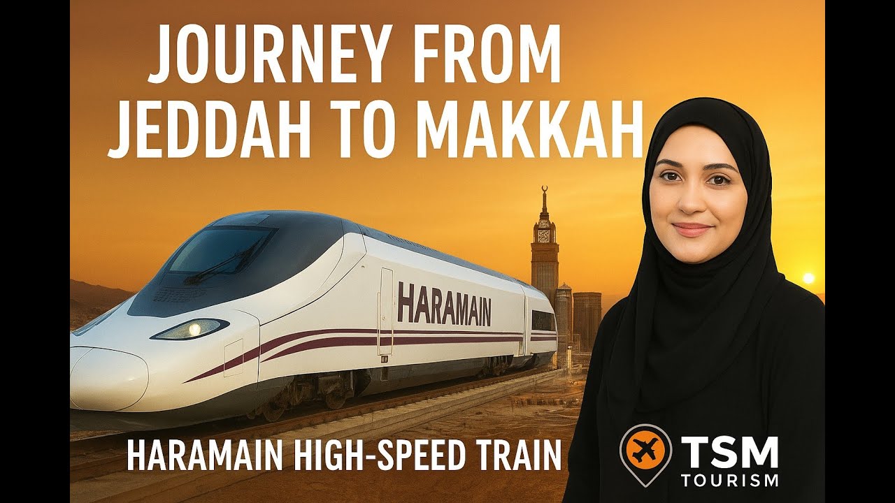Journey from Jeddah to Makkah | Haramain High-Speed Train |  Asmarah Shah | TSM TOURISM | TSM786 |