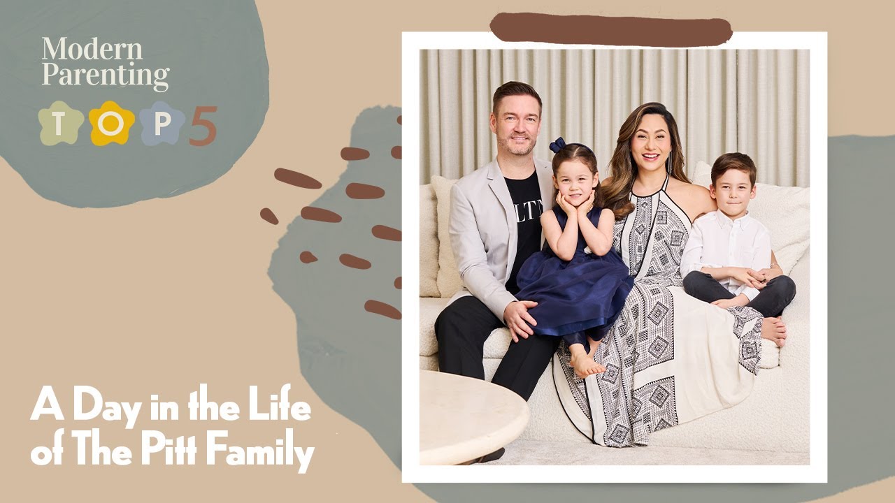 A Day in the Life of The Pitt Family | Modern Parenting Top 5