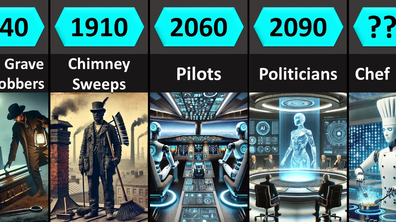 Extinct Jobs: Vanishing Careers from 1800 to 2100