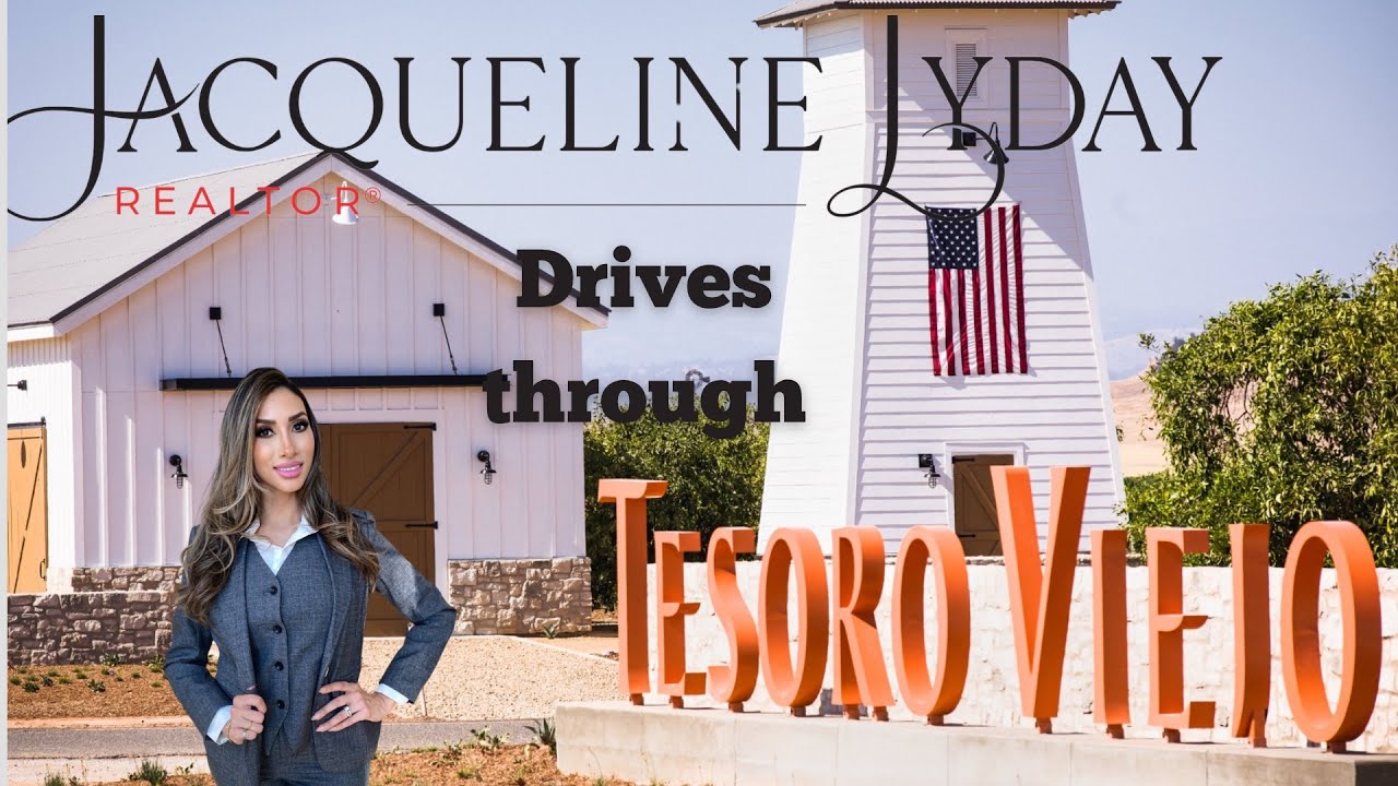 Driving through Tesoro Viejo Madera Californria 2023 #1 Master Planned Community & Bike Trail