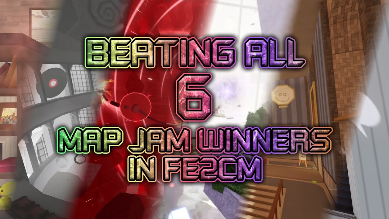 Roblox - Beating All 6 Map Jam Winners in FE2 Community Maps