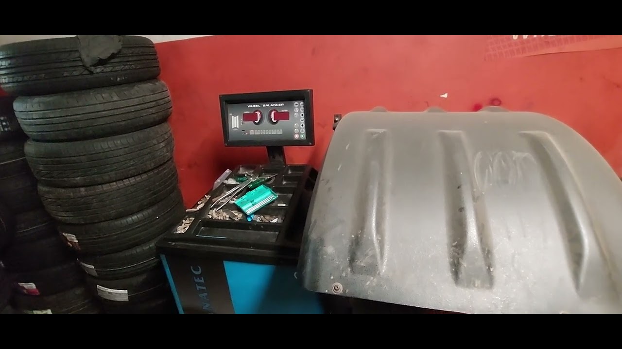 How to do Wheel Balancing in Steel Disc using Manatec Machine Balancer
