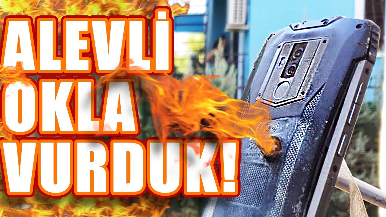 Dünyanın En Güçlü Ordularının Denediği Telefonu Alevli Okla Test Ettik!