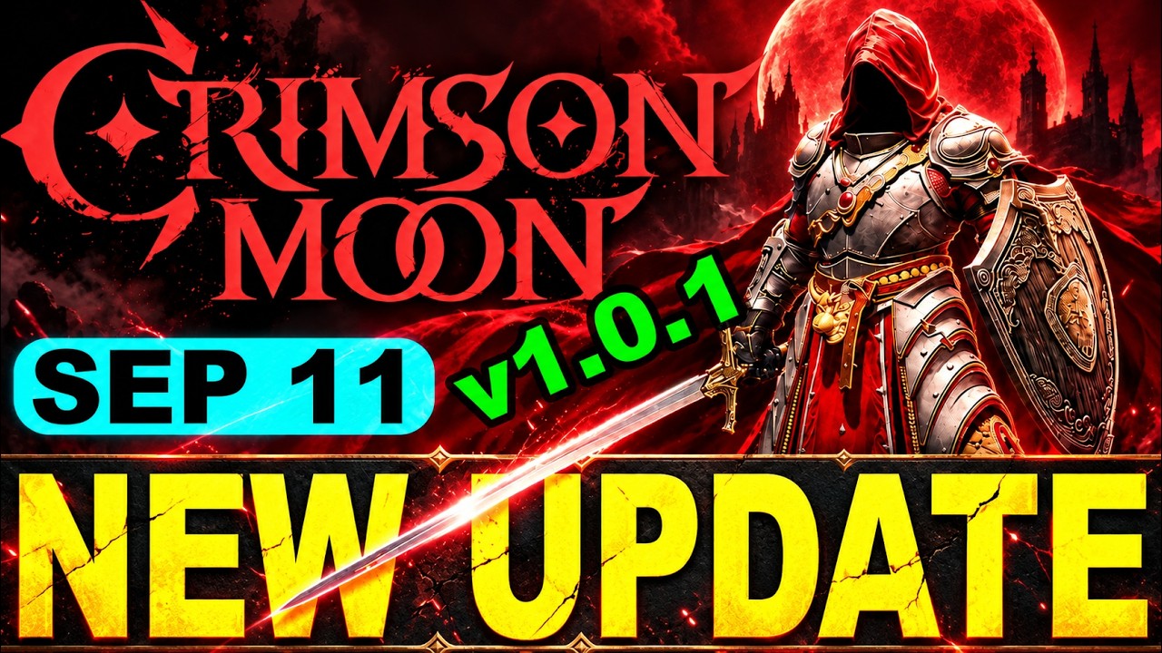 Crimson Moon Update v1.0.1 Hotfix - MASSIVE Fixes for Co-op, Saves, Camera & More (Patch Notes)