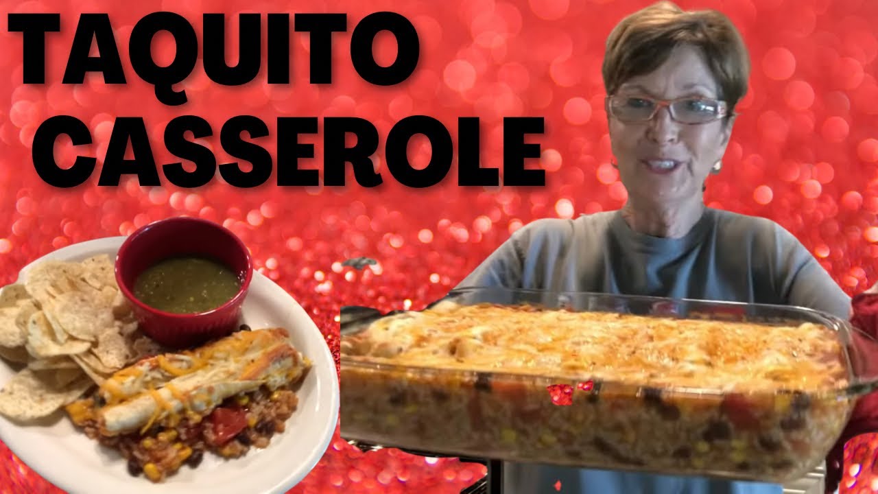 Chicken Taquito Casserole | Easy And Quick Meal