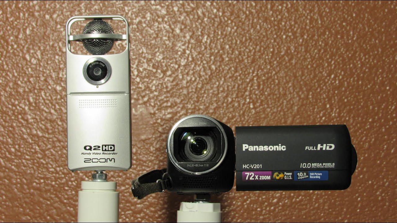 The Zoom Q2HD vs Regular Camera Microphones