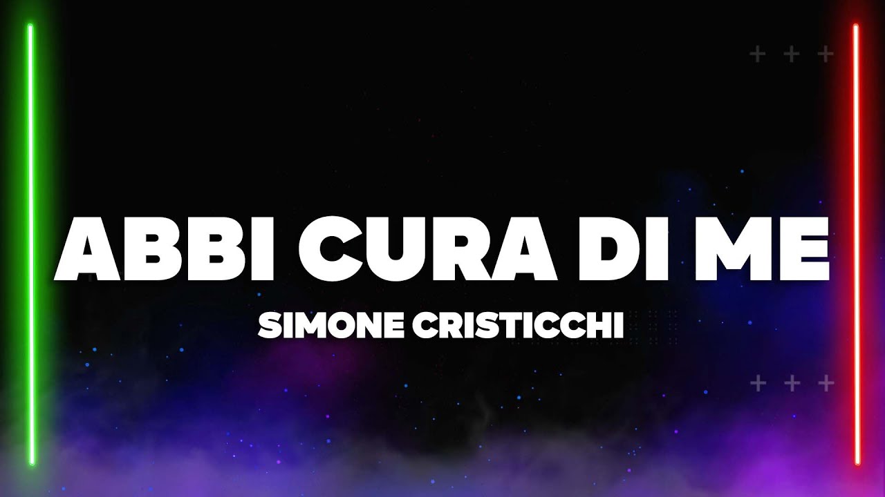 Simone Cristicchi - Abbi cura di me (Testo/Lyrics)