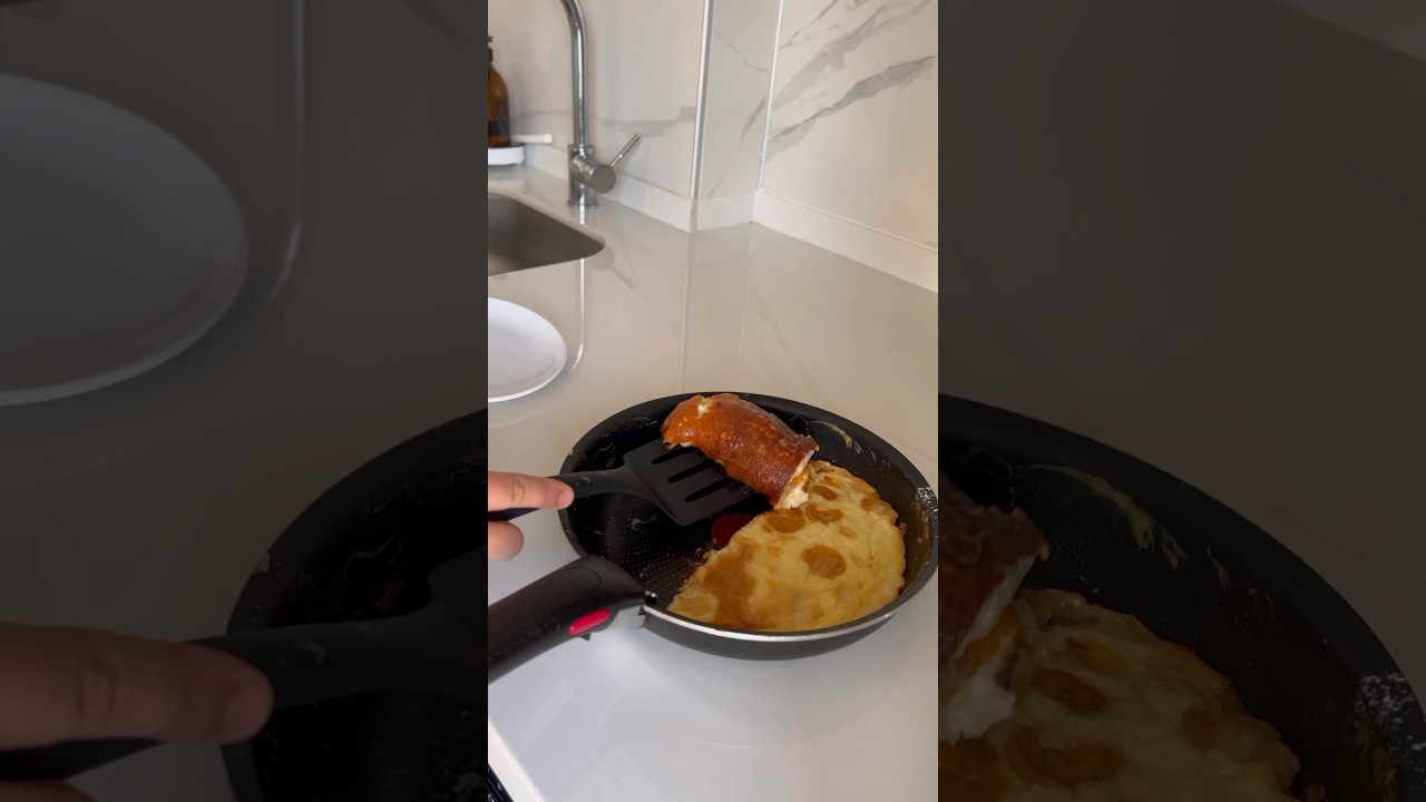Kazan dibi yapmak hi&ccedil; bu kadar kolay olmamıştı, tavada Kazandibi 🍮