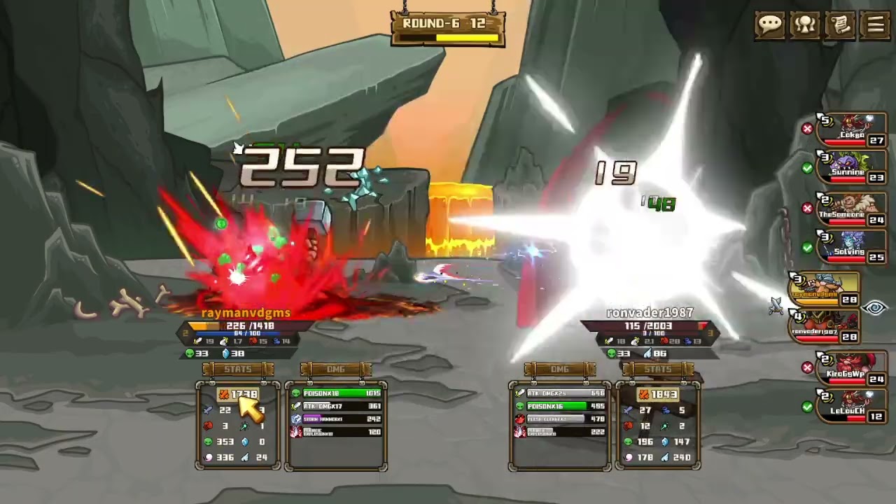 rarely people win without poison but it does happen