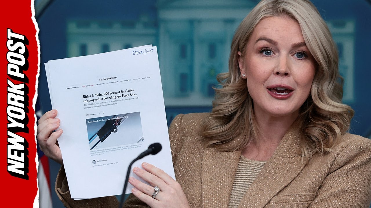 Leavitt Torches NYT Reporter as White House Unveils &lsquo;Media Offender of the Week&rsquo; Website